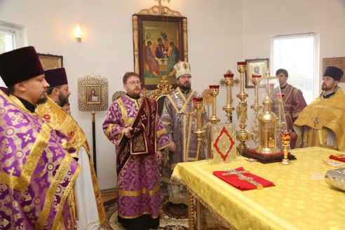 Богослужение в Сретенском храме