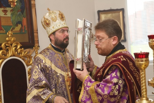 Богослужение в Сретенском храме