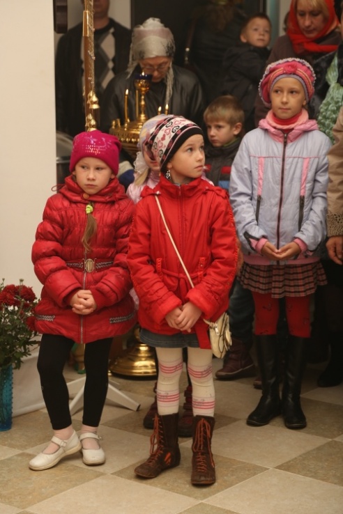 Богослужение в Сретенском храме