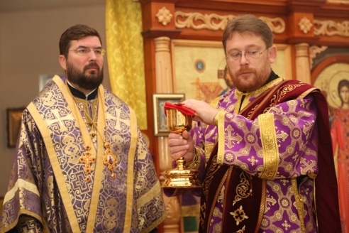 Богослужение в Сретенском храме