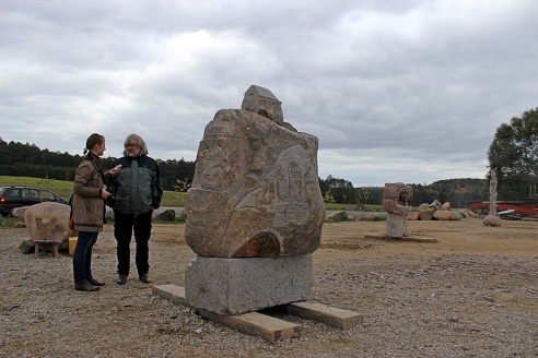 Фотоитоги: В Гродно завершился пленер скульпторов, позже все работы украсят город