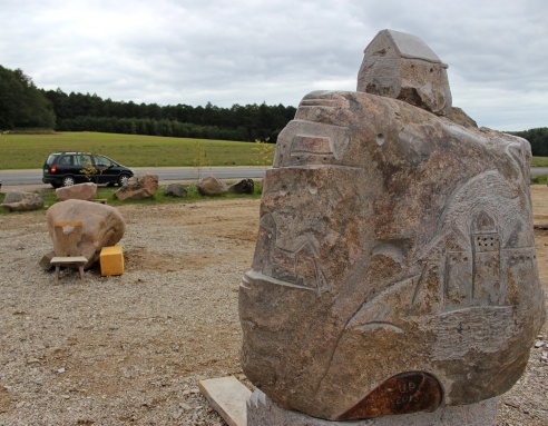Фотоитоги: В Гродно завершился пленер скульпторов, позже все работы украсят город