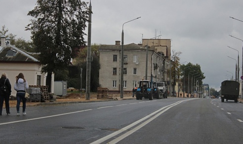 Фотофакт: улица Буденного готовится к открытию