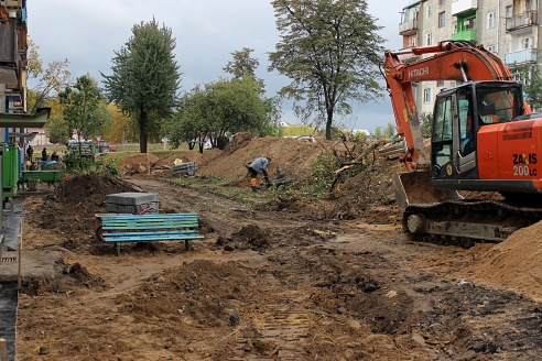 Как скоро переложат теплотрассы в гродненских дворах?