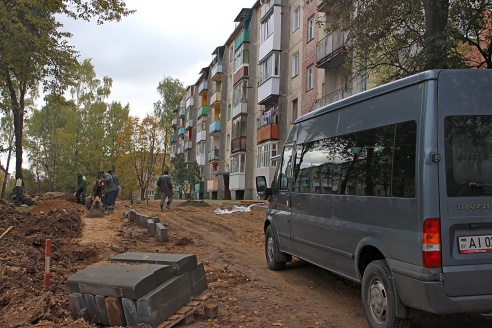 Как скоро переложат теплотрассы в гродненских дворах?