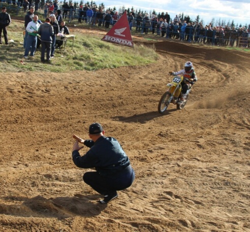 В Ошмянах прошел 2-й этап Открытого чемпионата Беларуси по мотокроссу: фоторепортаж