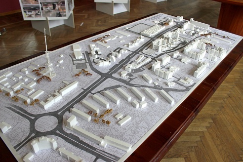 На архитектурной выставке в Гродно показали, как в будущем изменятся улицы города