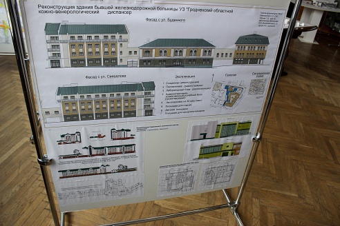 На архитектурной выставке в Гродно показали, как в будущем изменятся улицы города