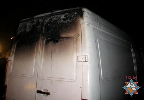 В Горках горело здание "Пельмень-общепит"