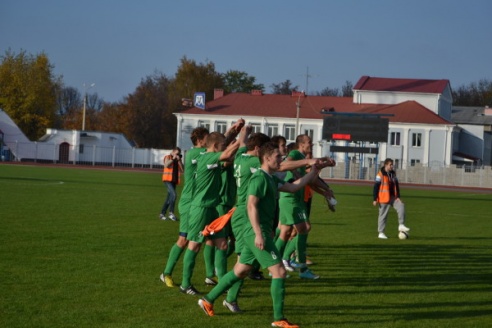 ФК «Молодечно-2013″ поднимается на 8-е место в турнирной таблице