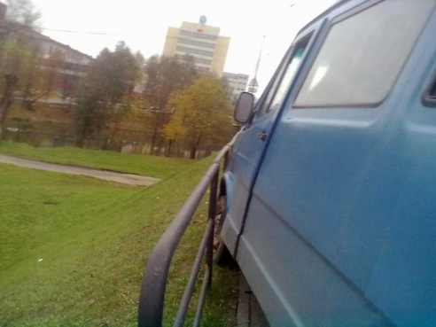 Авария на мосту в Барани