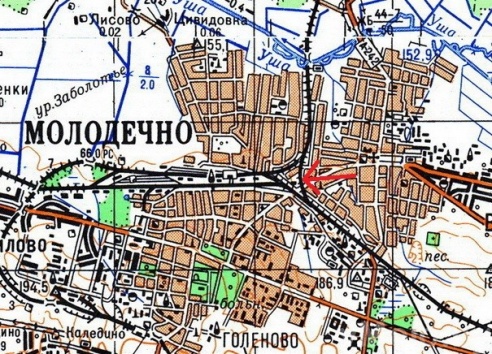 Пропавшие железнодорожные линии Молодечно