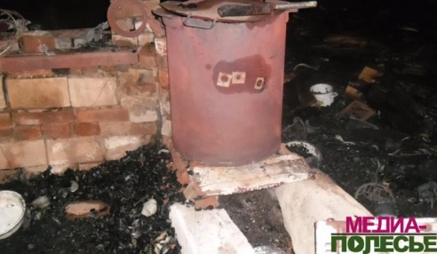 За два выходных в Лунинецком районе три пожара