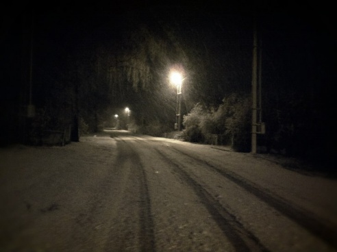 У Глыбокім, Паставах, Шаркоўшчыне выпаў снег - фота