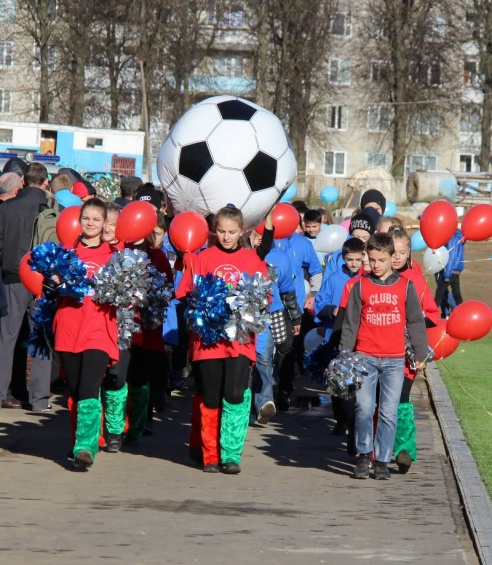 Свершилось! Новый футбольный стадион открыт!