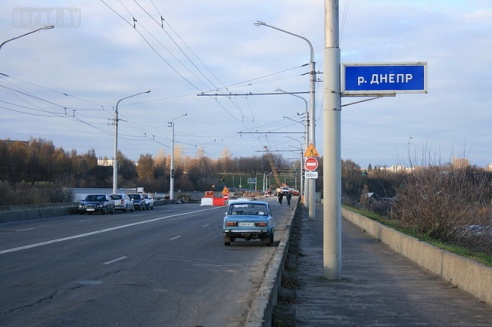 Как ремонтируют “шмидтовский” мост в Могилёве (фото)