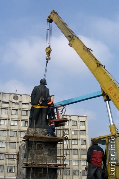 Эксклюзив: как Ленин переходил улицу Ленина (+ видео)