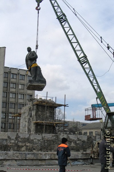 Эксклюзив: как Ленин переходил улицу Ленина (+ видео)