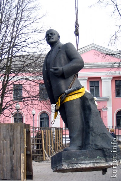 Эксклюзив: как Ленин переходил улицу Ленина (+ видео)