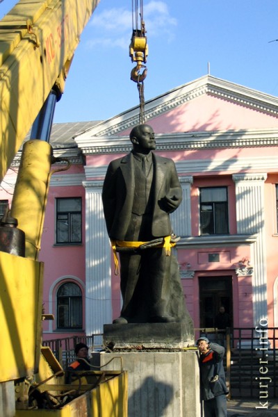 Эксклюзив: как Ленин переходил улицу Ленина (+ видео)