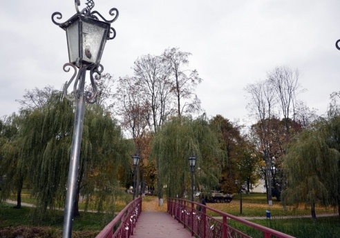 Фотафакт - у Глыбокім пабілі ліхтары