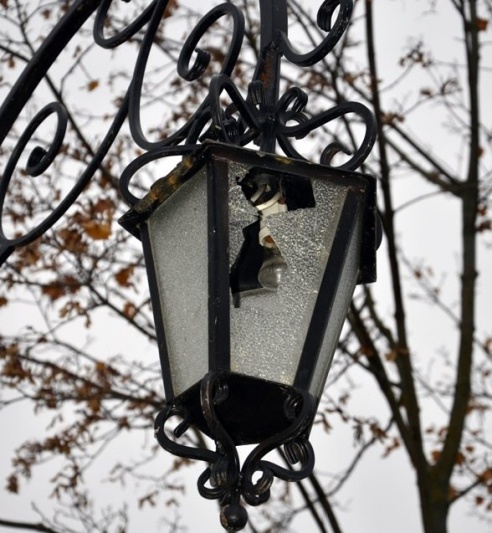 Фотафакт - у Глыбокім пабілі ліхтары