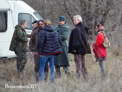 На меловых карьерах начались съемки фильма «Русский» (фото)