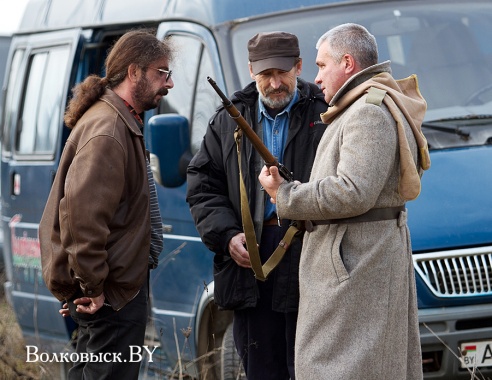 На меловых карьерах начались съемки фильма «Русский» (фото)