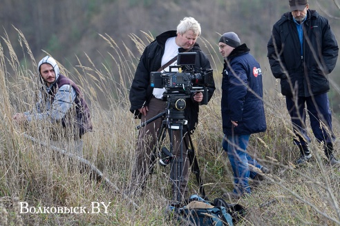 На меловых карьерах начались съемки фильма «Русский» (фото)