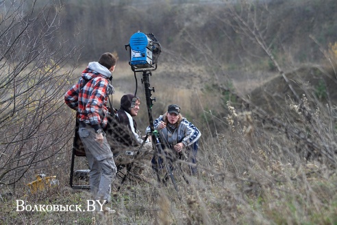 На меловых карьерах начались съемки фильма «Русский» (фото)