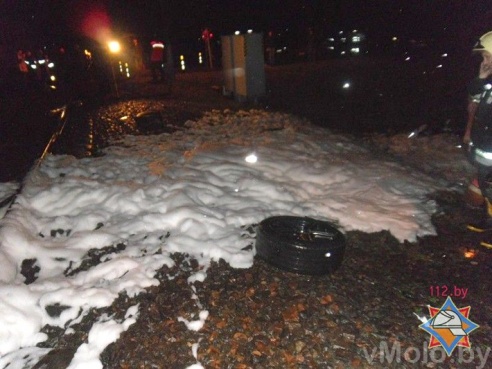 Ужасная авария на железнодорожном переезде в Олехновичах (фото, видео)