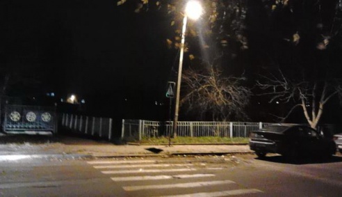 У могилёвских дворов проблемы с освещением даже в центре города