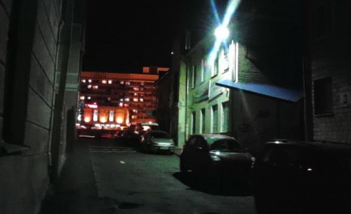 У могилёвских дворов проблемы с освещением даже в центре города