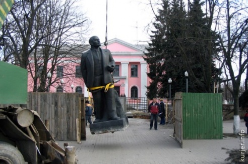 Эксклюзив: как Ленин переходил улицу Ленина (+ видео)