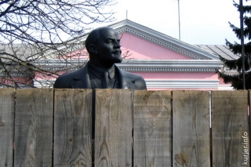 Эксклюзив: как Ленин переходил улицу Ленина (+ видео)