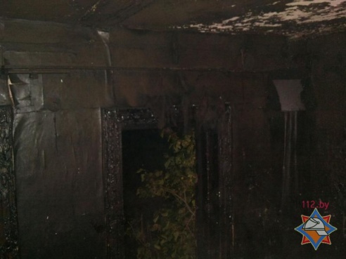На пожаре в Калинковичском районе погибла хозяйка дома (фото)