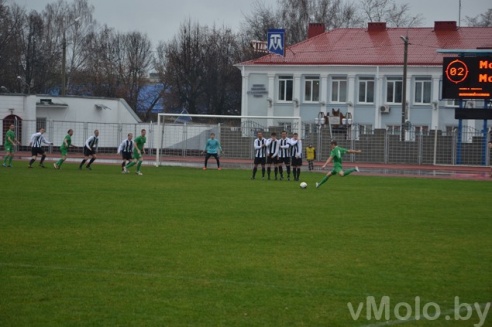 ФК Молодечно и ФК Неман фотоотчет