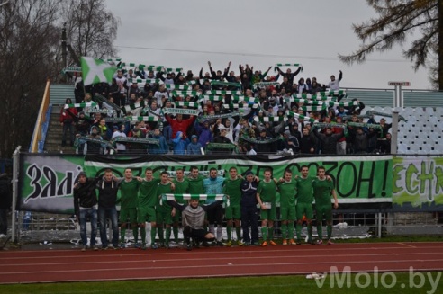 ФК Молодечно и ФК Неман фотоотчет