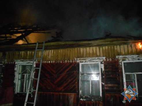 На пожаре в Рогачевском районе погиб мужчина (фото)