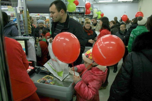 В Могилёве открылся первый супермаркет «Рублёвский»