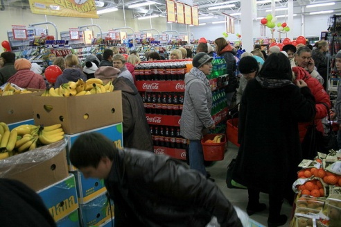 В Могилёве открылся первый супермаркет «Рублёвский»