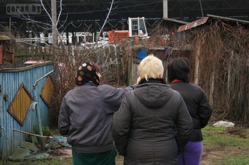 В Могилёве 10 семей живёт прямо на стройке будущего Евроопта