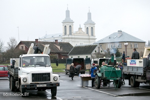 Рыбный день в Волковыске