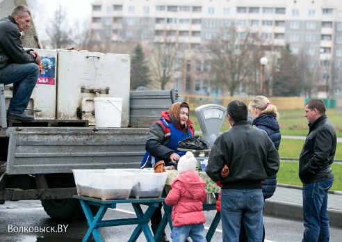 Рыбный день в Волковыске