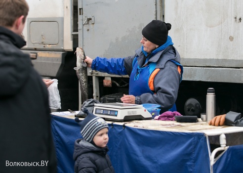 Рыбный день в Волковыске