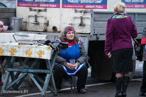 Рыбный день в Волковыске
