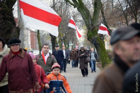 Митинги в Слуцке, посвящённые годовщине Слуцкого восстания (фоторепортаж и видео)