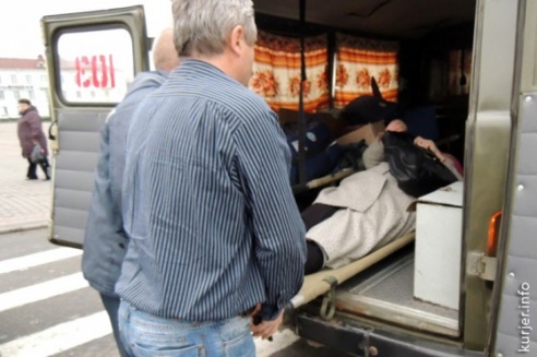 Две драмы на площади Слуцка. Кот — голубь, бабка — автомобиль