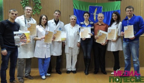 В Столинской ЦРБ состоялось посвящение в профессию