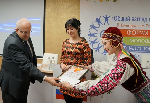 Редактор ТРК «Могилев» Седа Каспарова стала лауреатом премии Белорусского союза журналистов «Дебют»